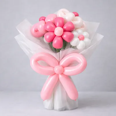 Balloon bouquet: 4-6 flowers