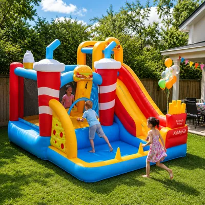 Fast Food Bouncy Castle